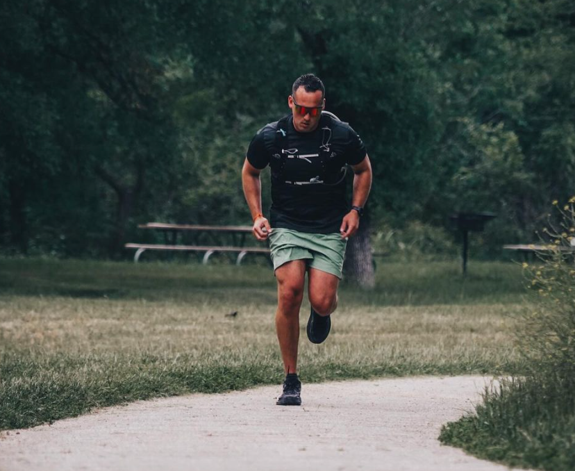 Greg Kelley Running His UltraMarathon